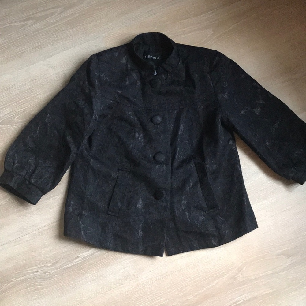 George Cropped Blazer